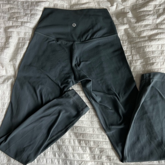 Lululemon Align High Rise Leggings 25”- Size 4 Grey - Picture 1 of 7